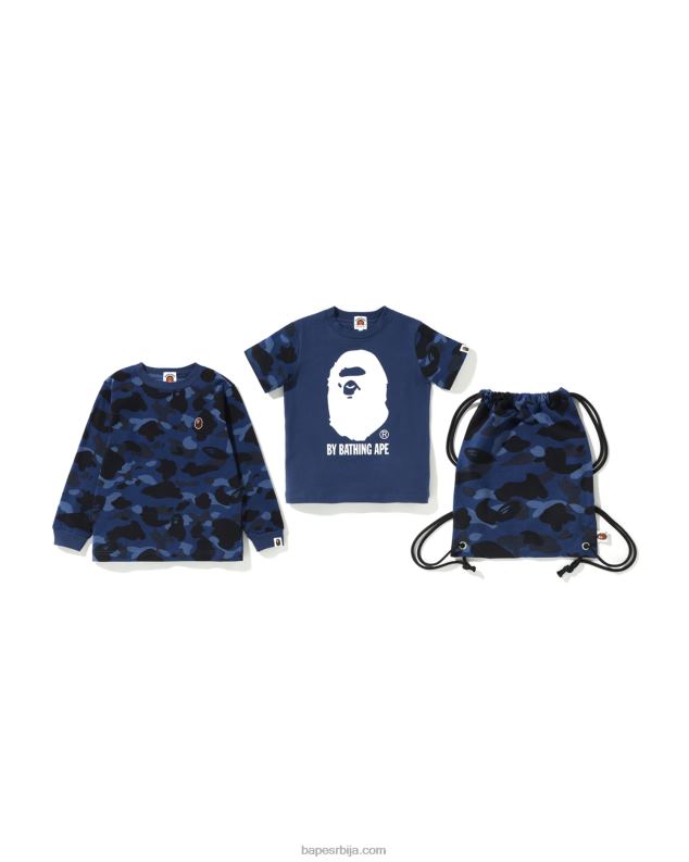 Плави клинци A Bathing Ape поклон сет у боји маске за купање J42801635
