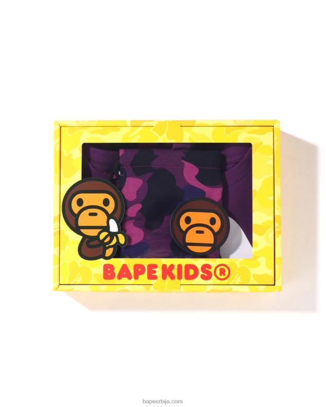 љубичаста клинци A Bathing Ape поклон сет у боји маске за купање J42801636