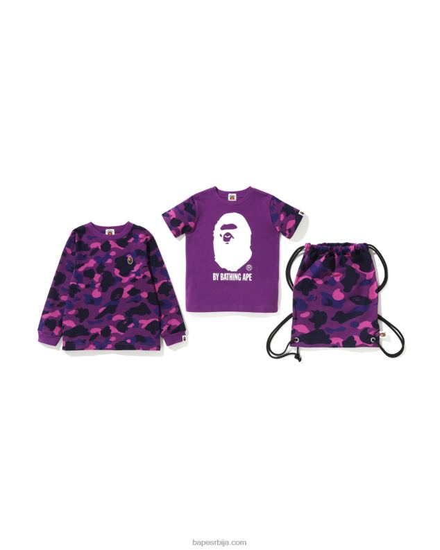 љубичаста клинци A Bathing Ape поклон сет у боји маске за купање J42801636
