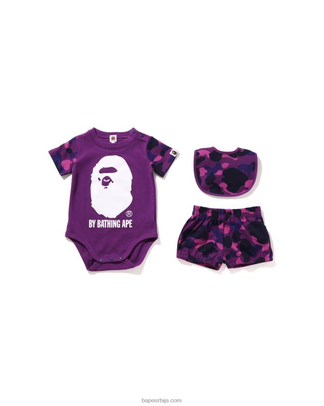 љубичаста клинци A Bathing Ape поклон сет у боји маске за купање J42801640
