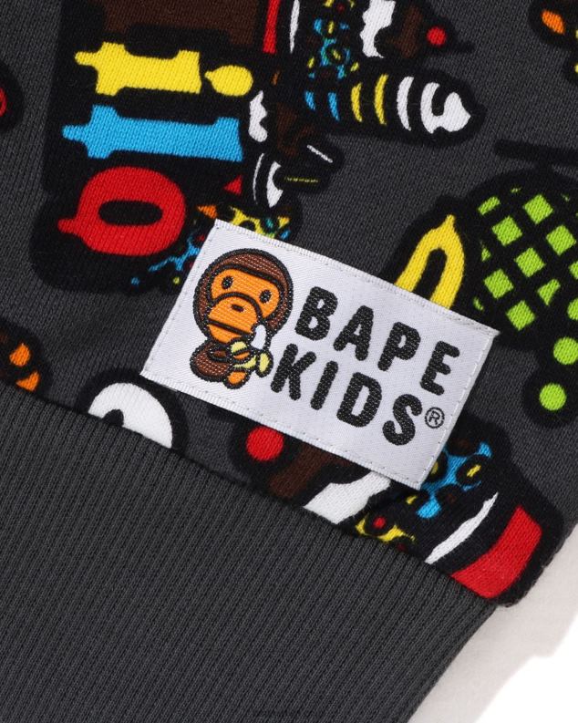 тамно сива клинци A Bathing Ape баби мило дуксерица од мешаног воћа J42801442