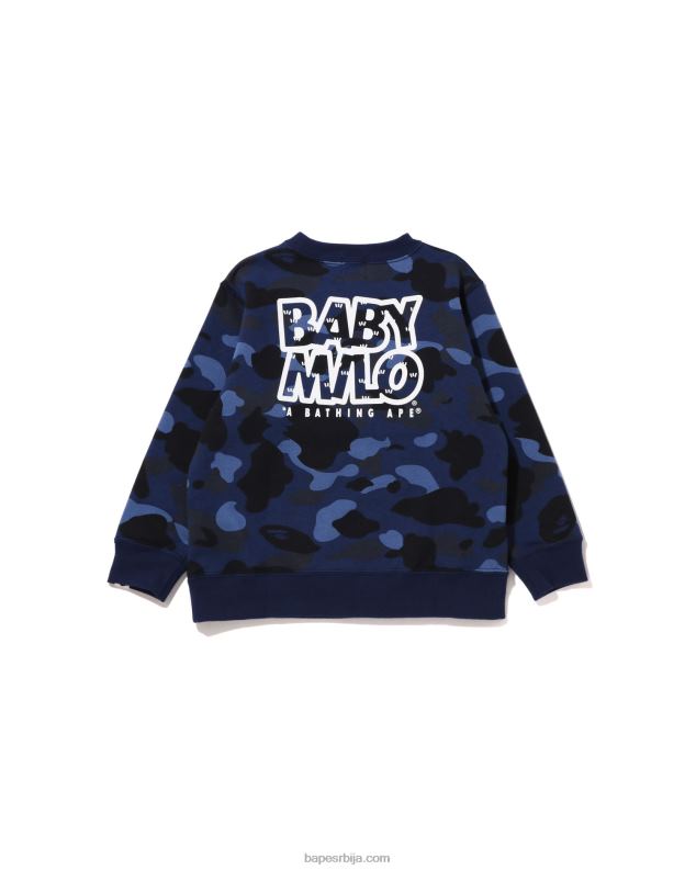 Морнарско плаво клинци A Bathing Ape боја цамо баби мило цамп цревнецк J42801471