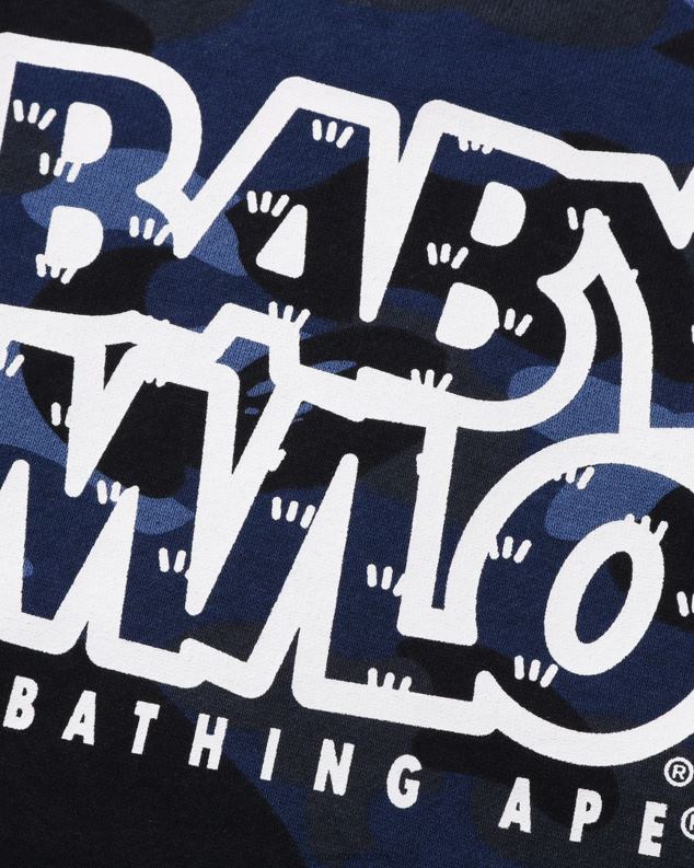 Морнарско плаво клинци A Bathing Ape боја цамо баби мило цамп цревнецк J42801471
