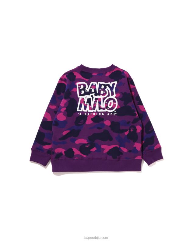 љубичаста клинци A Bathing Ape боја цамо баби мило цамп цревнецк J42801472