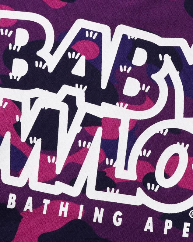 љубичаста клинци A Bathing Ape боја цамо баби мило цамп цревнецк J42801472