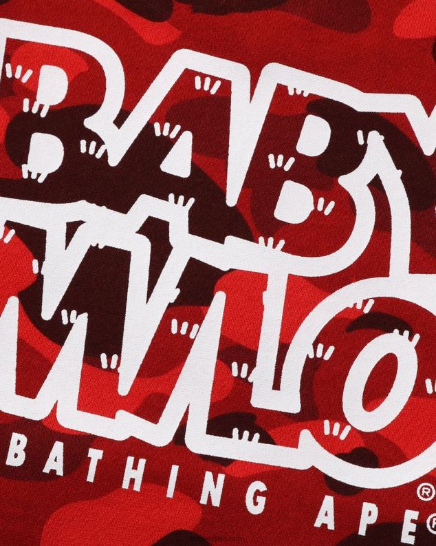 јарко црвена клинци A Bathing Ape боја цамо баби мило цамп цревнецк J42801473