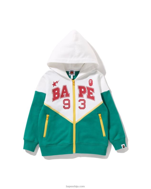 Нана клинци A Bathing Ape дуксерица са рајсфершлусом J42801580