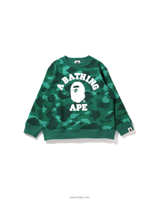 смарагд клинци A Bathing Ape боја цамо цоллеге цревнецк J42801644