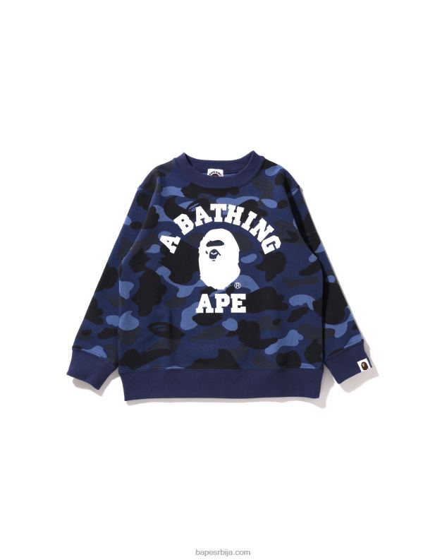 Морнарско плаво клинци A Bathing Ape боја цамо цоллеге цревнецк J42801645
