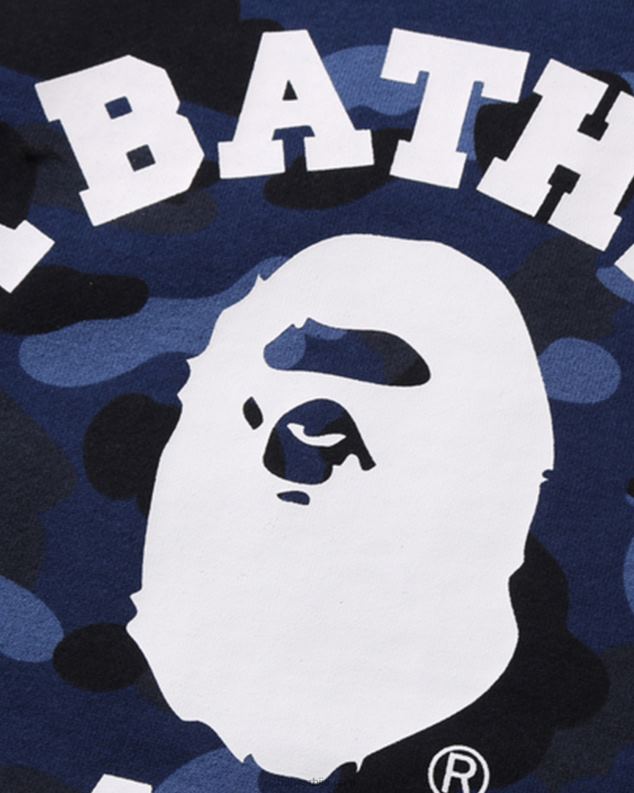 Морнарско плаво клинци A Bathing Ape боја цамо цоллеге цревнецк јр J42801649