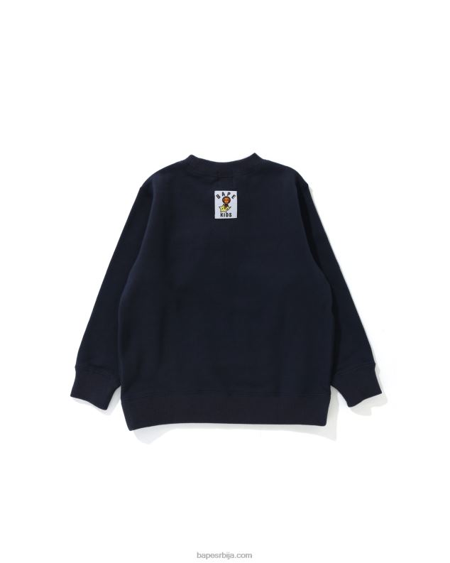 тамно плава клинци A Bathing Ape баби мило дуксерица божићна јелка J42801785