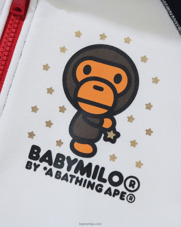тамно плава клинци A Bathing Ape баби мило стар дуксерица са рајсфершлусом J42801791