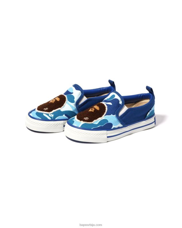 Плави клинци A Bathing Ape абц цамо навлаке за главу J42801617