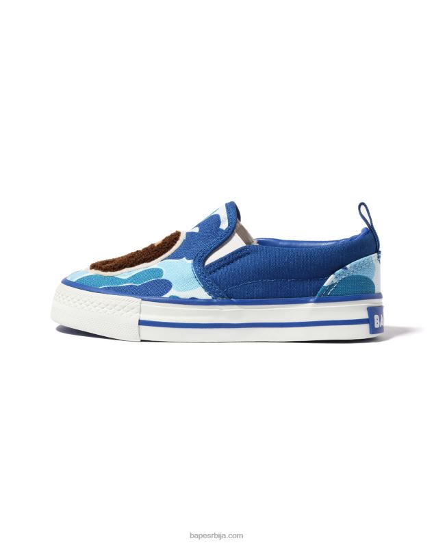 Плави клинци A Bathing Ape абц цамо навлаке за главу J42801617