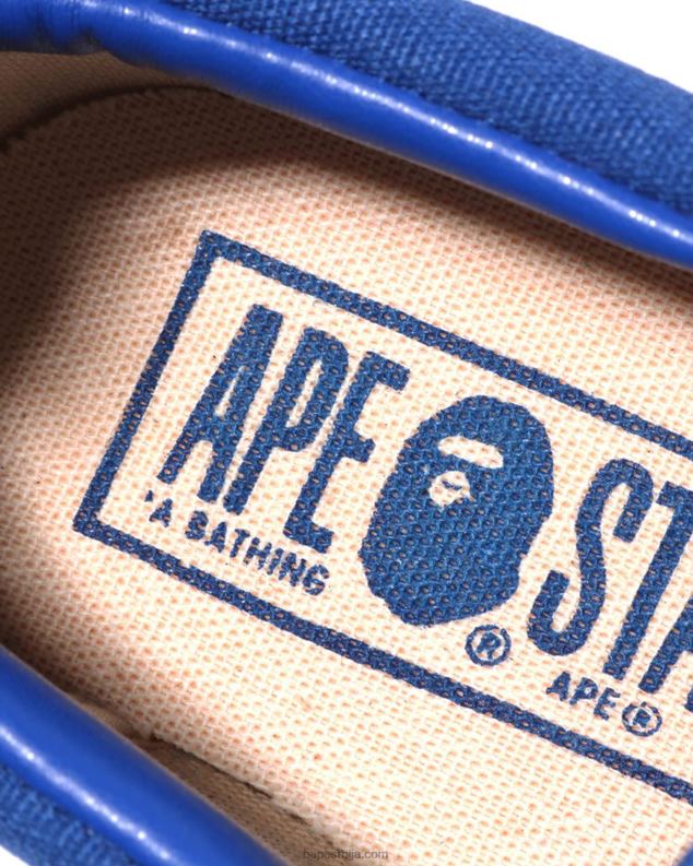 Плави клинци A Bathing Ape абц цамо навлаке за главу J42801617