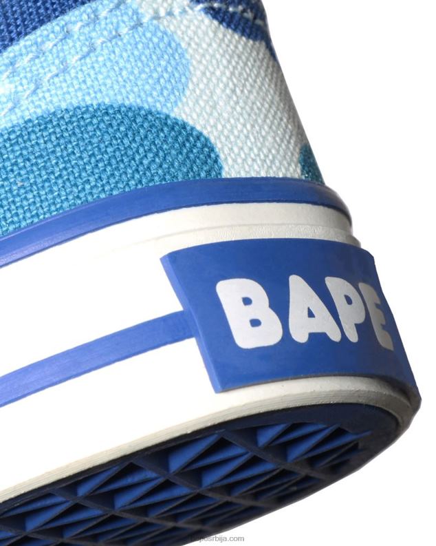 Плави клинци A Bathing Ape абц цамо навлаке за главу J42801617