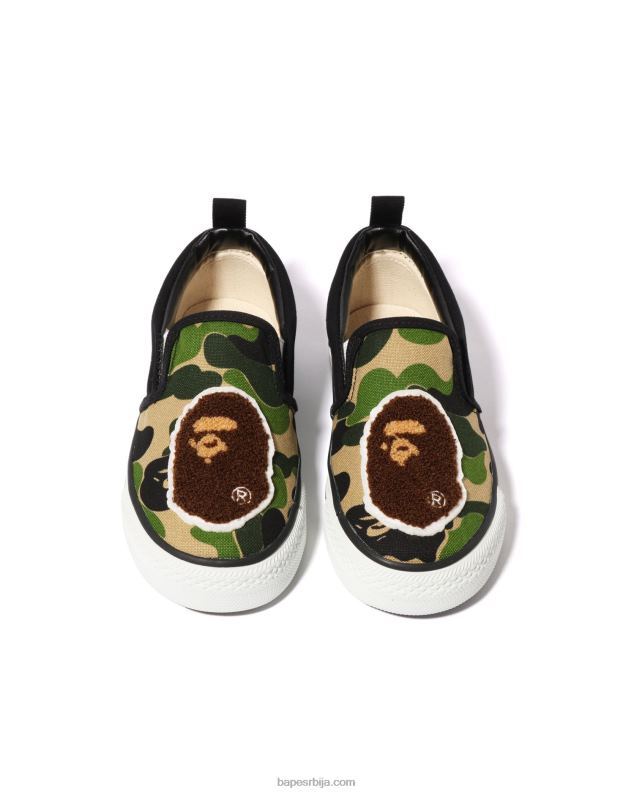Војничко зелена клинци A Bathing Ape абц цамо навлаке за главу J42801618