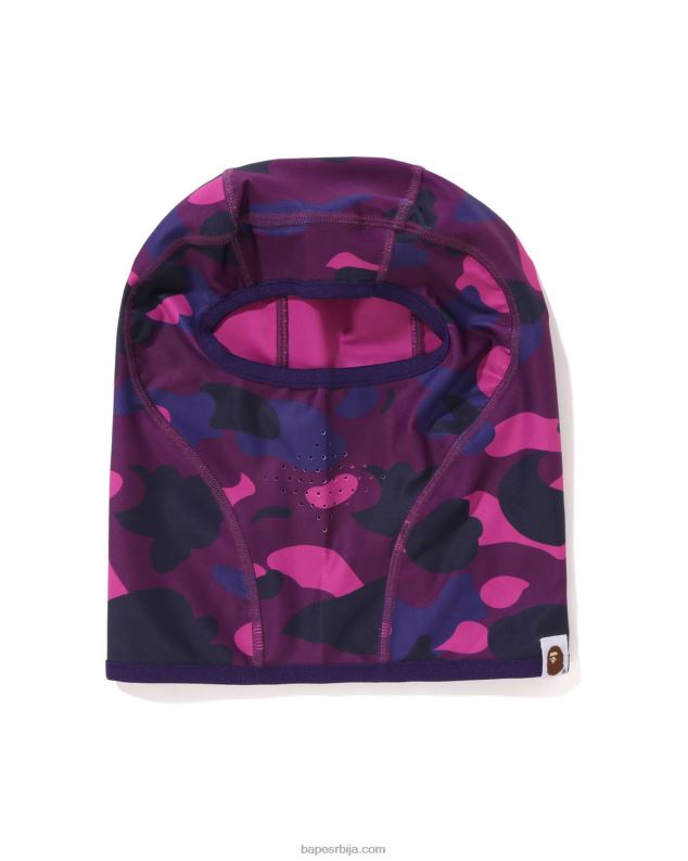 љубичаста мушкарци A Bathing Ape боја цамо балацлава J4280530