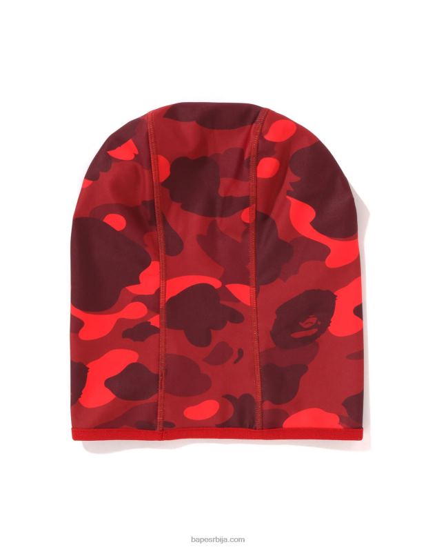 јарко црвена мушкарци A Bathing Ape боја цамо балацлава J4280531
