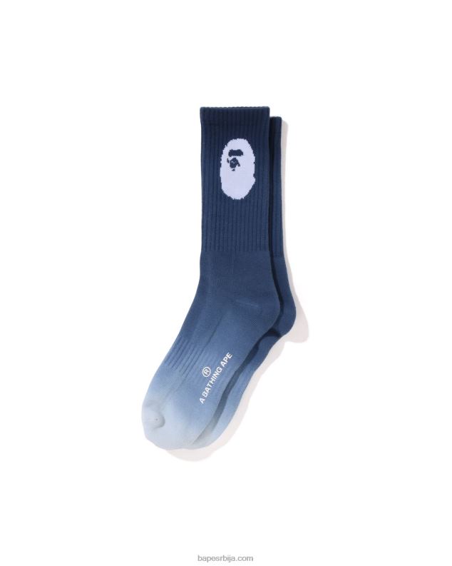 Плави мушкарци A Bathing Ape градације чарапе J4280600