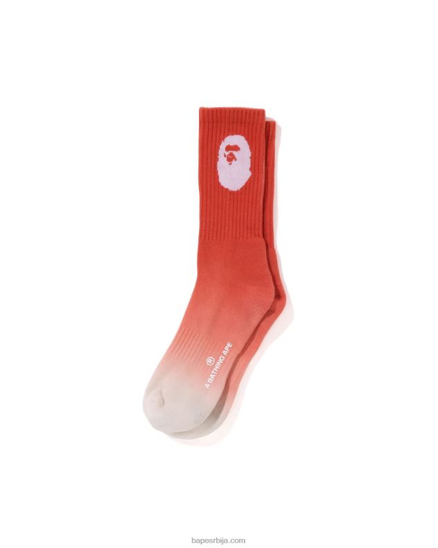наранџаста мушкарци A Bathing Ape градације чарапе J4280601