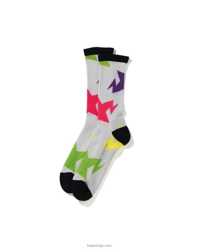 цаисе мушкарци A Bathing Ape ста узорак чарапе J4280613