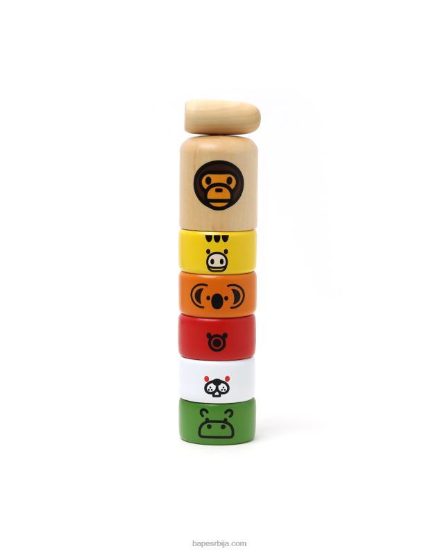цаисе мушкарци A Bathing Ape баби мило дрвени сет за игру J4280604
