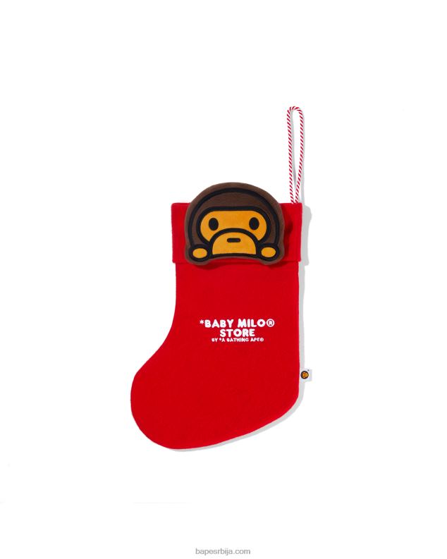 јарко црвена мушкарци A Bathing Ape баби мило соцк поклон паковање J4280623