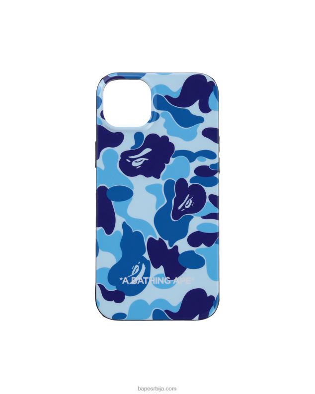 Плави мушкарци A Bathing Ape абц цамо футрола за иПхоне 14 плус J4280547