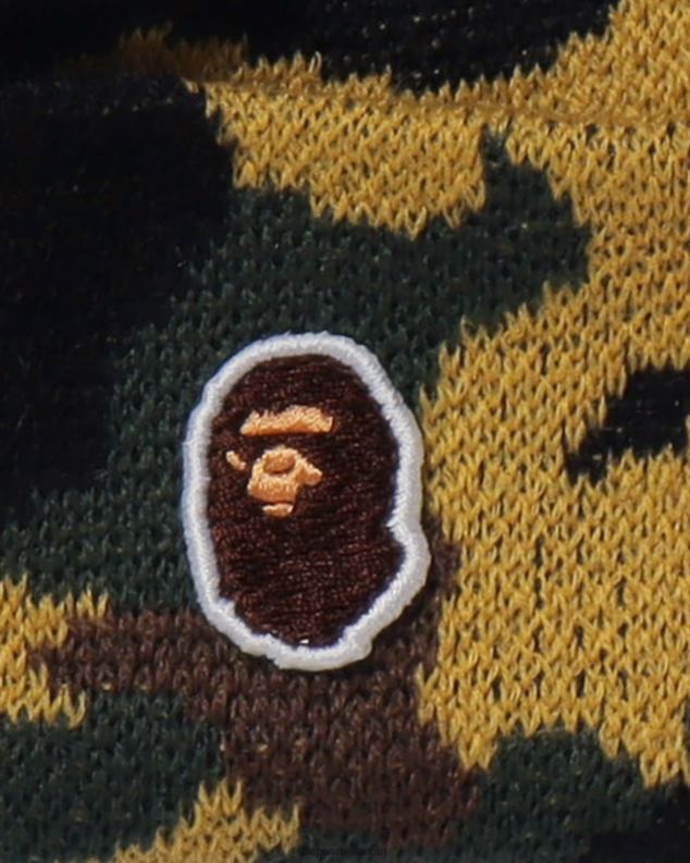 жута мушкарци A Bathing Ape 1. цамо плетена капа J4280634