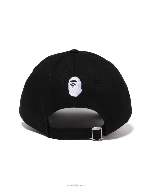 црн мушкарци A Bathing Ape к нова ера б један поен 9двадесет кап J4280422