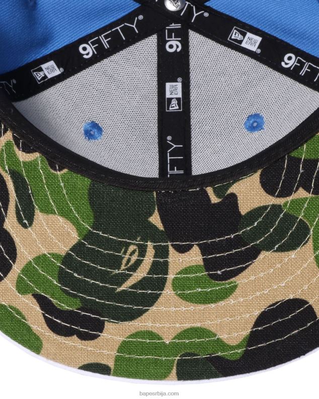 Плави мушкарци A Bathing Ape к нова ера глава 9 педесет кап J4280562