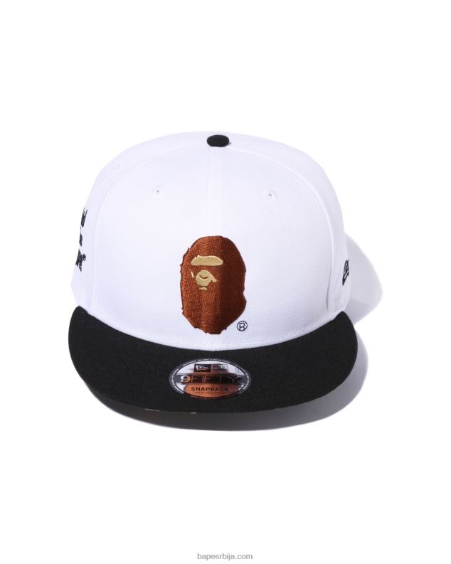 бео мушкарци A Bathing Ape к нова ера глава 9 педесет кап J4280563