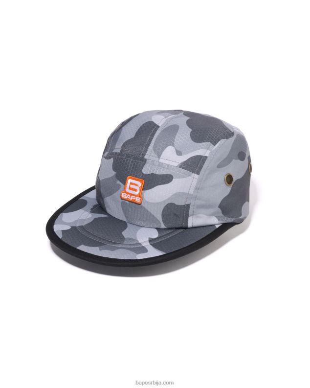 сива мушкарци A Bathing Ape саћаста маскирна капа J4280414