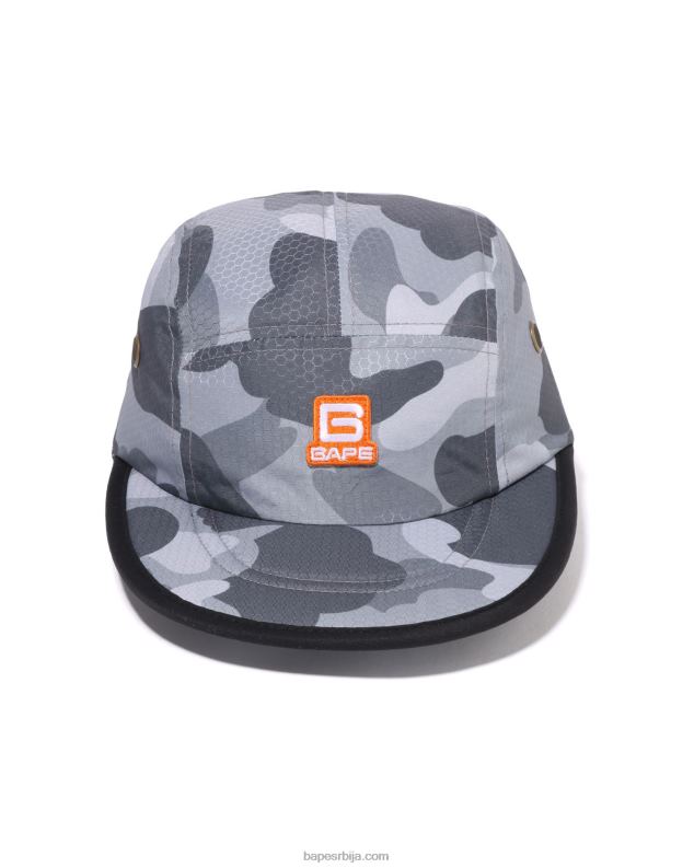 сива мушкарци A Bathing Ape саћаста маскирна капа J4280414