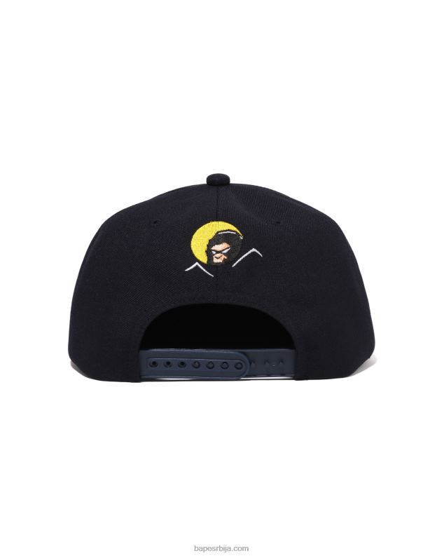 Морнарско плаво мушкарци A Bathing Ape схадов снап бацк цап J4280416
