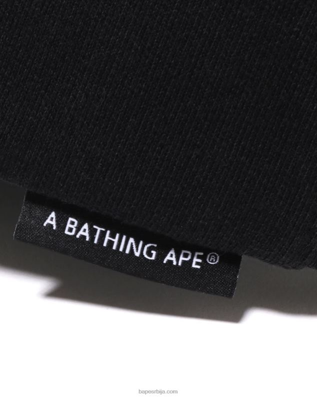 црн мушкарци A Bathing Ape капа за млаз зноја J4280453