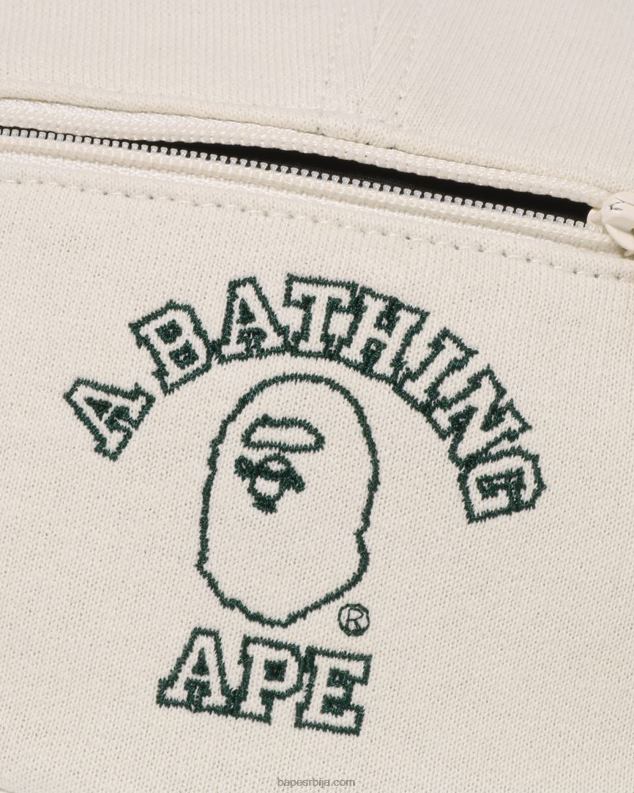 бео мушкарци A Bathing Ape капа за млаз зноја J4280454