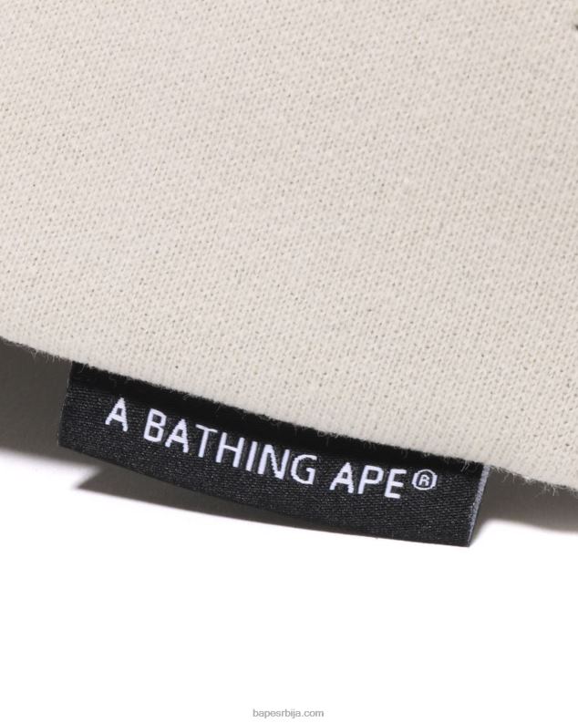 бео мушкарци A Bathing Ape капа за млаз зноја J4280454