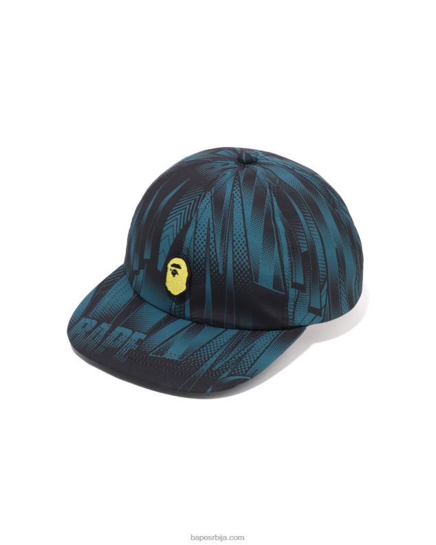 Плави мушкарци A Bathing Ape спеед рацер панел цап J4280495