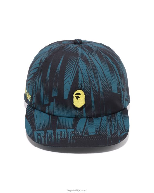 Плави мушкарци A Bathing Ape спеед рацер панел цап J4280495