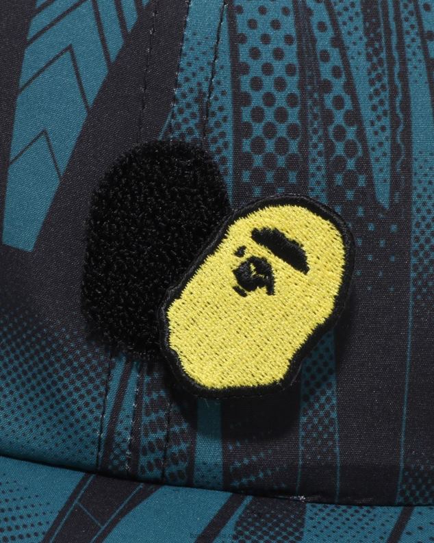 Плави мушкарци A Bathing Ape спеед рацер панел цап J4280495