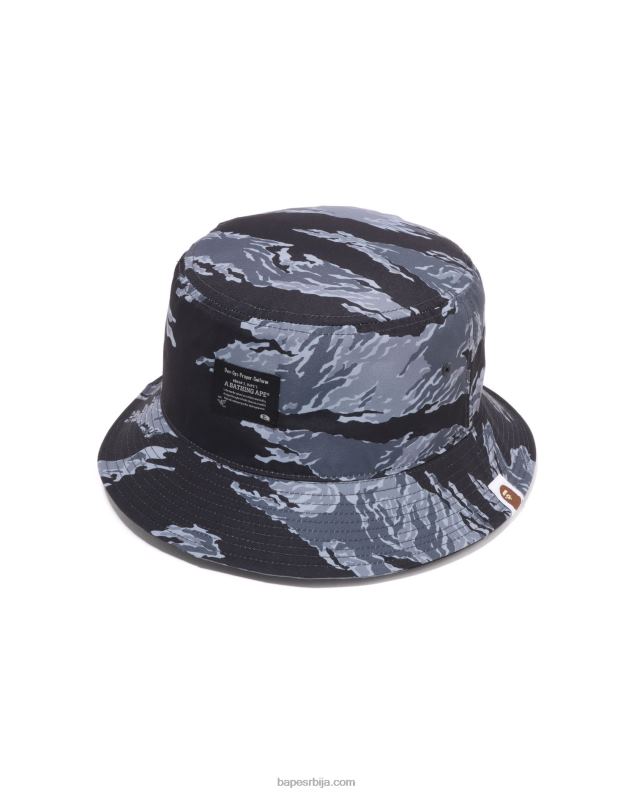 црн мушкарци A Bathing Ape тигар маскирна капа J4280499