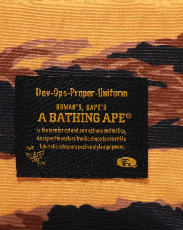 наранџаста мушкарци A Bathing Ape тигар маскирна капа J4280500