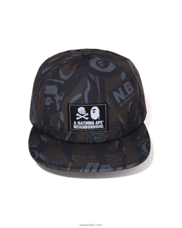 црн мушкарци A Bathing Ape к нбхд цап J4280505