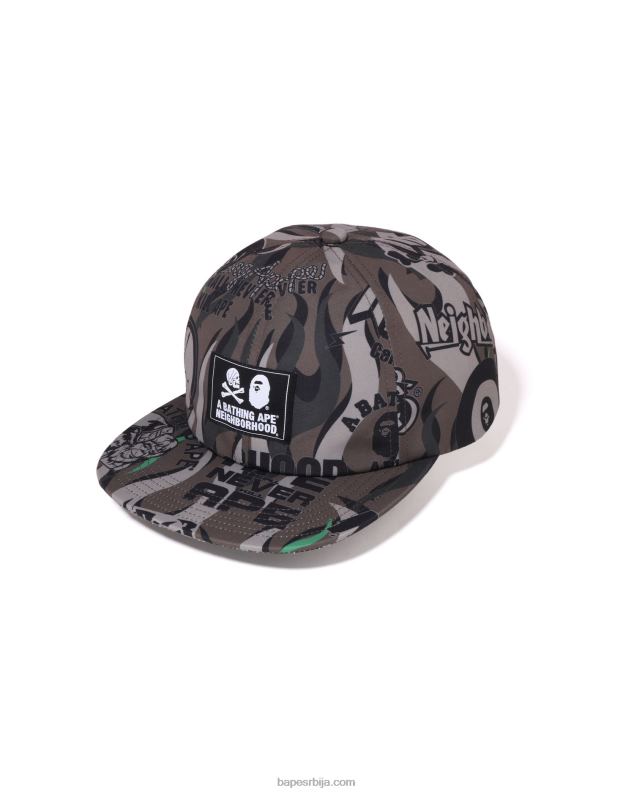 тамни каки мушкарци A Bathing Ape к нбхд цап J4280506