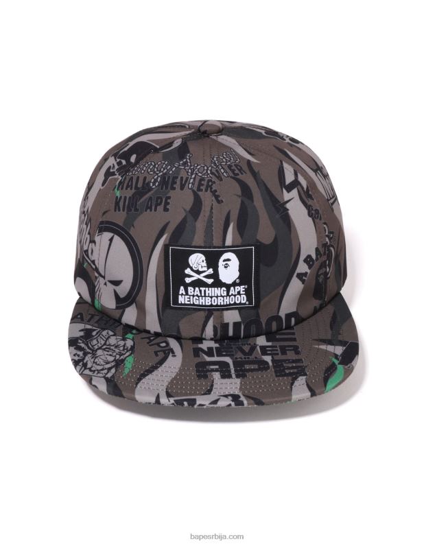 тамни каки мушкарци A Bathing Ape к нбхд цап J4280506