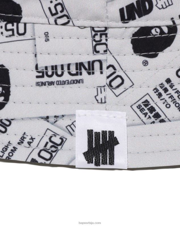 Морнарско плаво мушкарци A Bathing Ape к ундфтд маскирна капа од фланела у боји J4280519