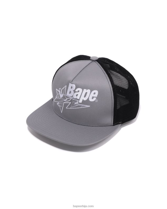 сива мушкарци A Bathing Ape к лдг мрежаста капа J4280527