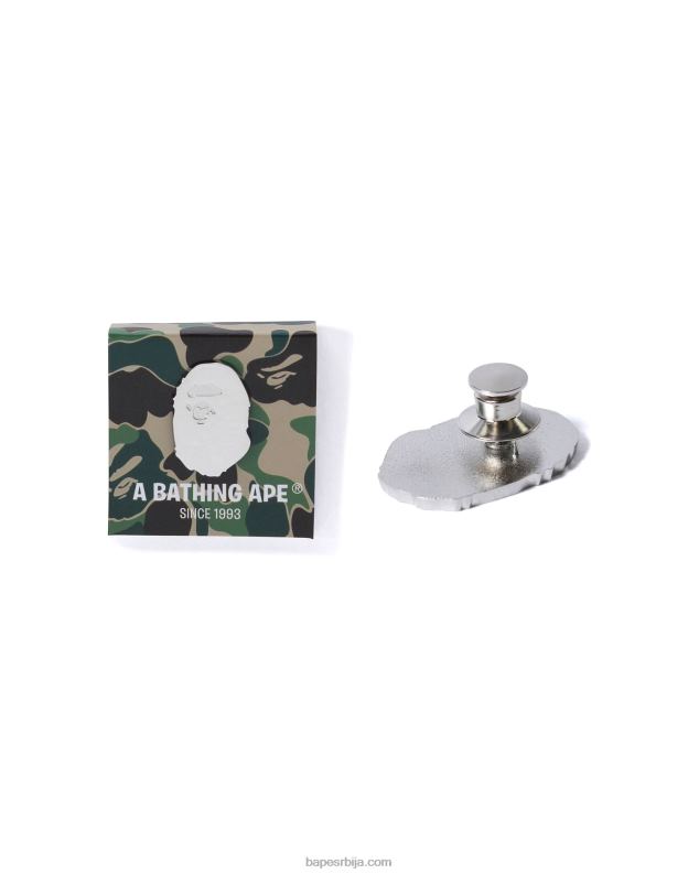 јарко црвена мушкарци A Bathing Ape боја цамо ниц лого мрежаста капа J4280536